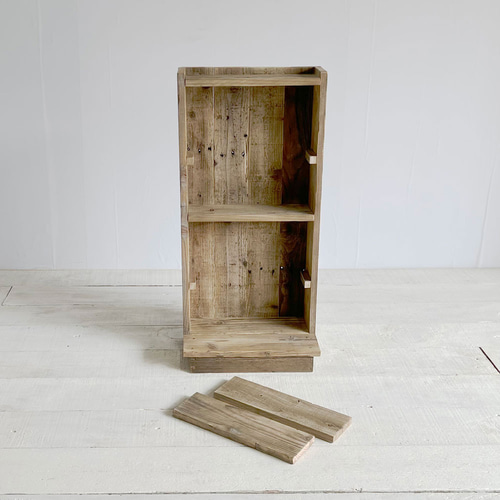 リサイクルウッド☆シェルフ M RW0024 棚・シェルフ・ラック cafemoku