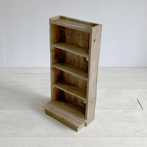 リサイクルウッド☆シェルフ M RW0024 棚・シェルフ・ラック cafemoku