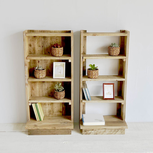 リサイクルウッド☆シェルフ M RW0024 棚・シェルフ・ラック cafemoku