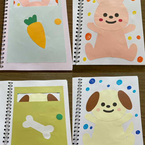 スケッチブックシアター「だれかな？」 その他素材 kaah* 通販