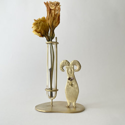 真鍮製 チェリー模様 アンティーク ジャルニディエール プランター