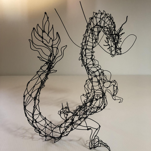 龍の立体アート　ハンドメイド 龍の立体アート ハンドメイド