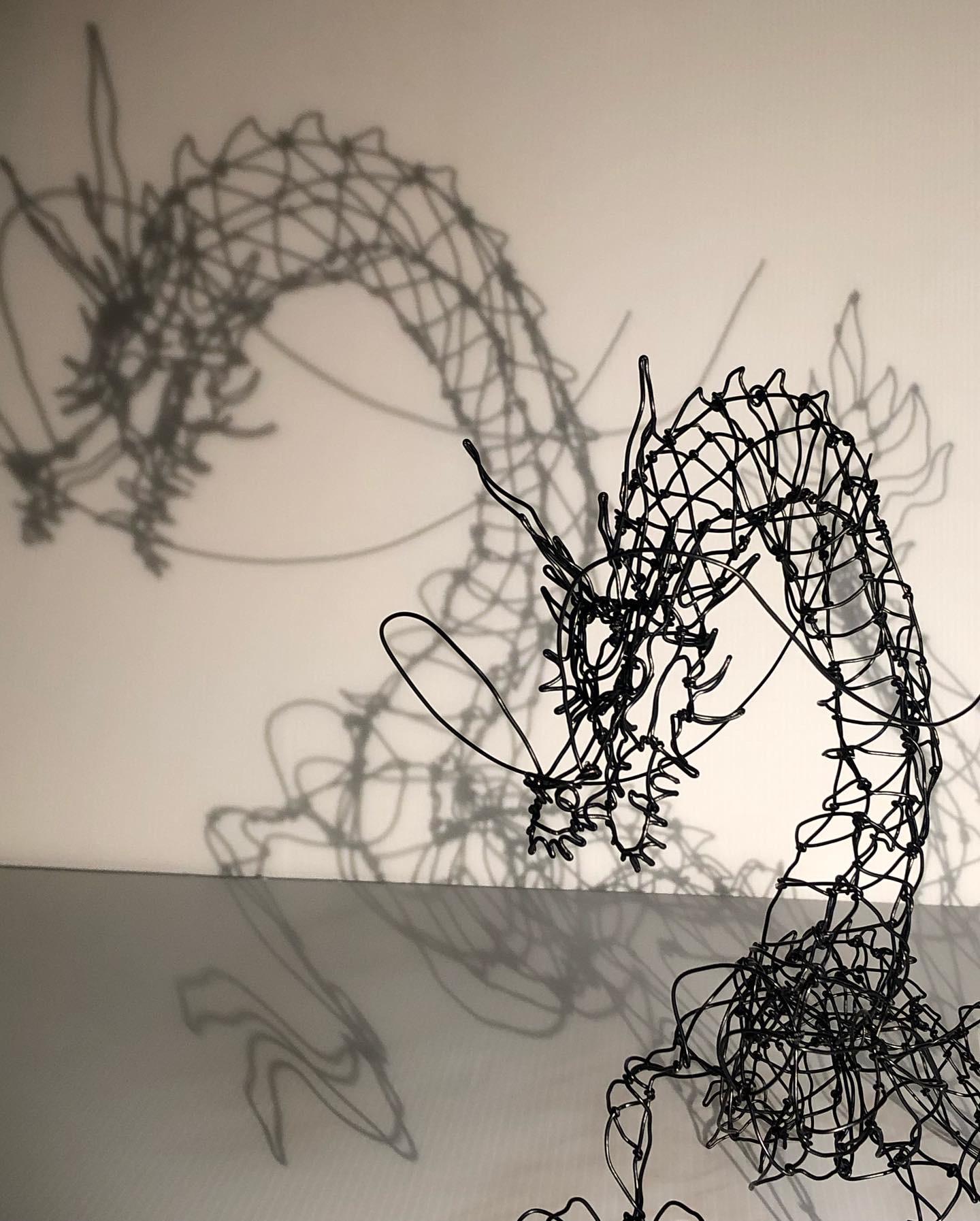 龍の立体アート ハンドメイド