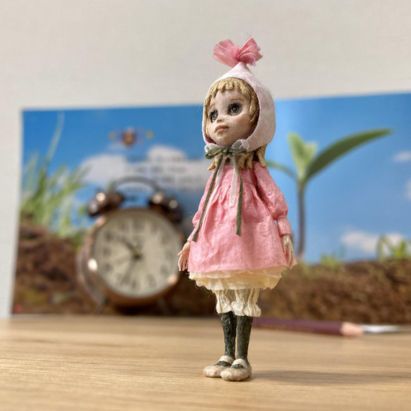 和紙人形 ミニチュアドール 花の妖精 3枚目の画像
