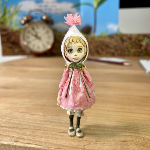 和紙人形 ミニチュアドール 花の妖精 その他置物 のこりじる