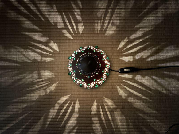 ひょうたんランプ《麻の葉ドーム12》 11枚目の画像