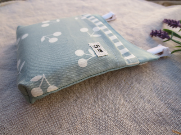 *さくらんぼ*の移動ポケット　ふた無し　ブルー 人気・おすすめ｜売れ筋商品・話題商品におすすめ 品質チェック済み 安心配送 今月のおすすめ