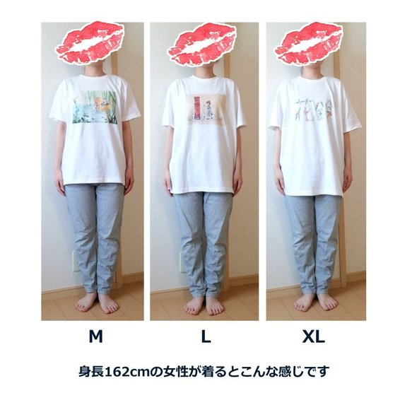 【送料無料】イワトビペンギンのスクーター白Tシャツ～子供から大人までみんなで使える13サイズ～ 5枚目の画像