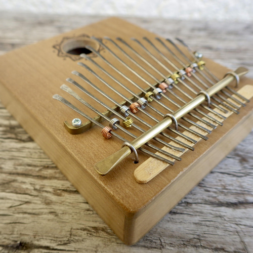 カリンバ(親指ピアノ) 木箱 Ms 15note 楽器・アクセサリ TPMP サム