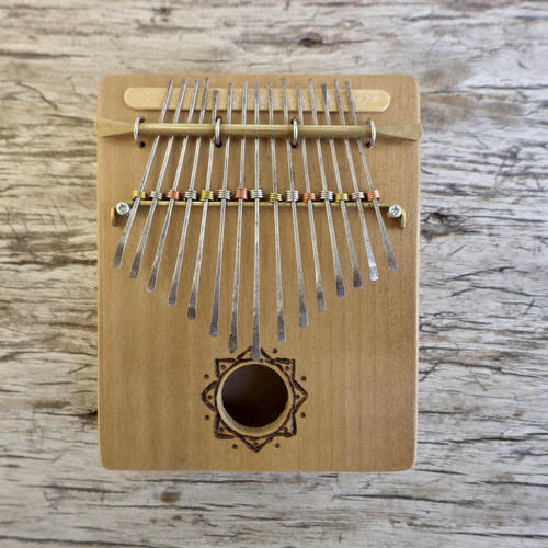 カリンバ(親指ピアノ) 木箱 Ms 15note 楽器・アクセサリ TPMP サム