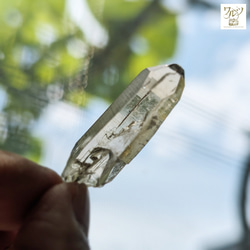 レムリアン水晶 ネックレス・スモーキー【シルバー925・60cm】 5枚目の画像