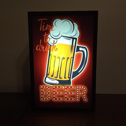 アメリカン雑貨照明看板アンティークビール