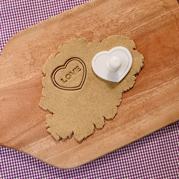 ハートクッキー型・クッキーカッター / ラブ型枠 / LOVE アルファベットクッキー型 / きれいなベーキング用品 3枚目の画像