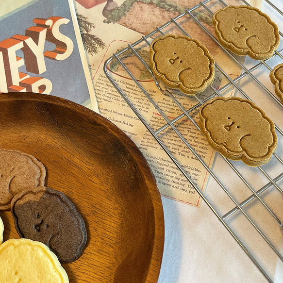プードル 顔 クッキー型・クッキーカッター / かわいい 子犬 クッキー 作り / きれいな 5枚目の画像