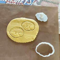 プードル 顔 クッキー型・クッキーカッター / かわいい 子犬 クッキー 作り / きれいな 3枚目の画像
