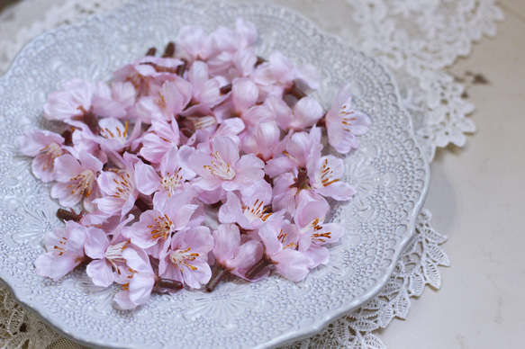 春爛漫!!　桜のパーツ(造花)　ハンドメイド・写真撮影にオススメ 1枚目の画像