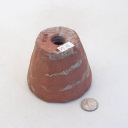 陶器製　植木鉢　 SMSc ミカゲ-2726ブラウン・グレー 3枚目の画像