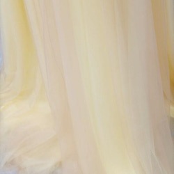 高品質！ ウェディングドレス ベアトップ  ソフトチュール 結婚式/披露宴 豪華なトレーン 8枚目の画像
