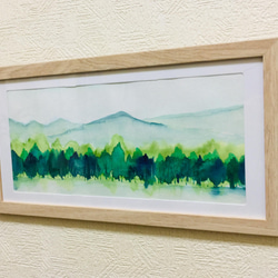 癒しの絵　水彩画　原画 9e101a5c0a8f764fa5feeed9a0d2a8