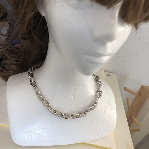☆GMサイズネックレス☆46cm☆シルバー925アンカーチェーン ☆GMサイズネックレス☆46cm☆シルバー925アンカーチェーン