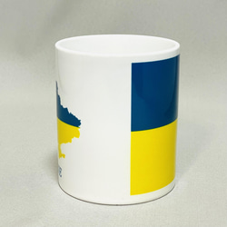 ウクライナ　国旗　マグカップ 2枚目の画像
