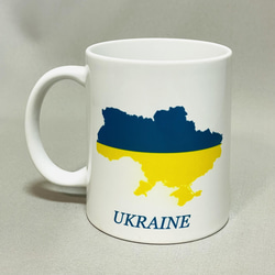 ウクライナ　国旗　マグカップ 3枚目の画像