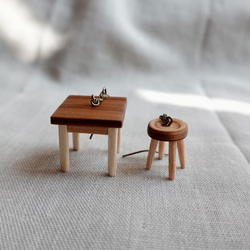 table&stool ピアス(アレルギー対応フック、イヤリング可) 3枚目の画像