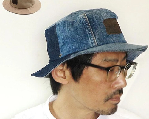 オンリーワン商品】 ～リメイクデニムバケットハット～ メンズ 帽子