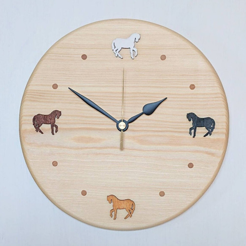 馬好きさんの掛け時計 掛け時計・置き時計 Atelier32 通販 13599501