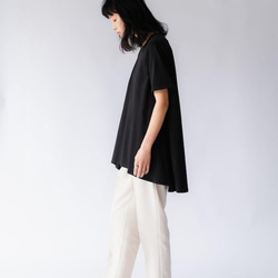 【完売】フレア　Tシャツ　ブラック　日本製　フリーサイズ　即納 4枚目の画像