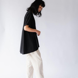 【完売】フレア　Tシャツ　ブラック　日本製　フリーサイズ　即納 5枚目の画像