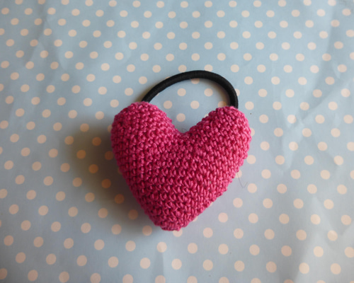 桜とパンダ ピンクハート ヘアゴム アクセサリー】桜ヘアゴム（小さめ）/ by.トモコ | Lapi (kimie.)