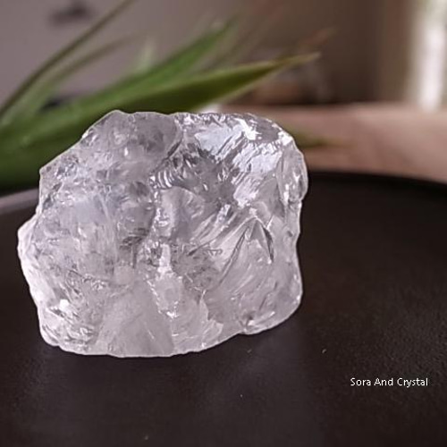 ロッククリスタル 水晶 マダガスカル産 59g 原石 天然石 宙と