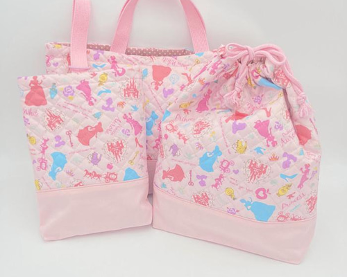 入園グッズ 3点セット レッスンバッグ シューズバック 体操服袋 コップ