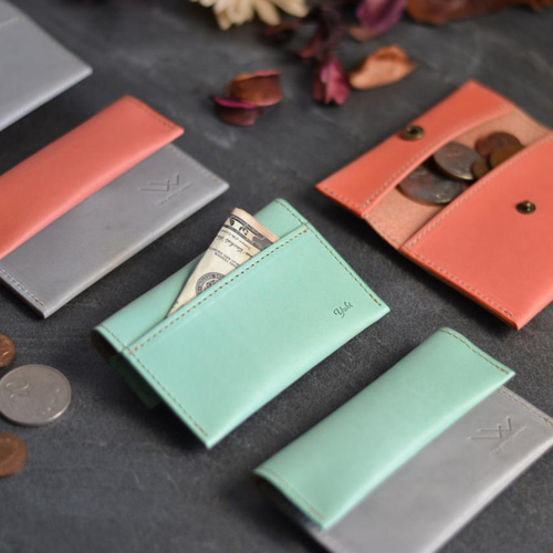 受注制作】遊びゴコロくすぐる♪カスタマイズできる！｜春色レザーの 