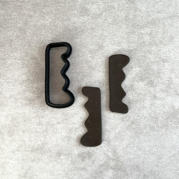 1点// クレイカッター ポリマークレイ ポリマークレイカッター クッキー型 3Dプリンタ 型抜き polmerclay 3枚目の画像
