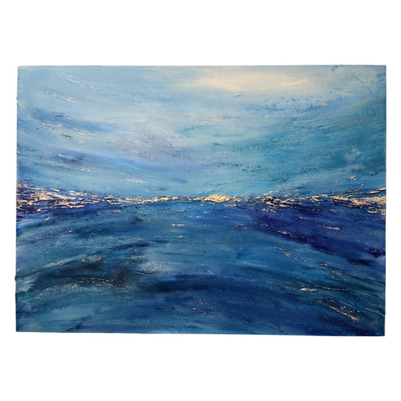 OCEAN - おしゃれ 絵画 アート 青 海 インテリア ナチュラル モダン