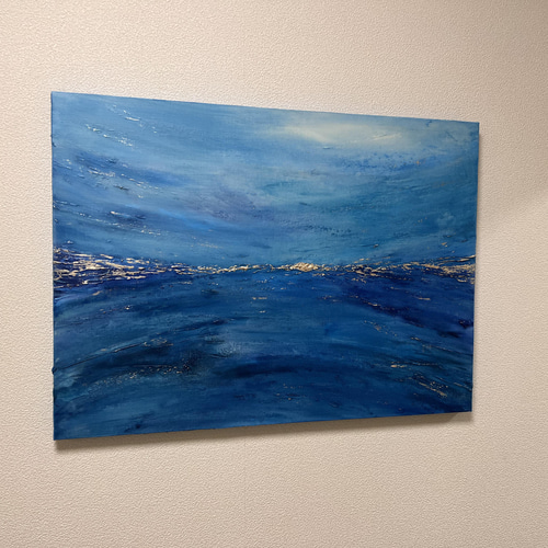 OCEAN - おしゃれ 絵画 アート 青 海 インテリア ナチュラル モダン