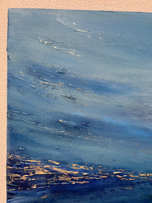 OCEAN - おしゃれ　絵画　アート　青　海　インテリア　ナチュラル　モダン　　綺麗　ブルー　絵 7枚目の画像