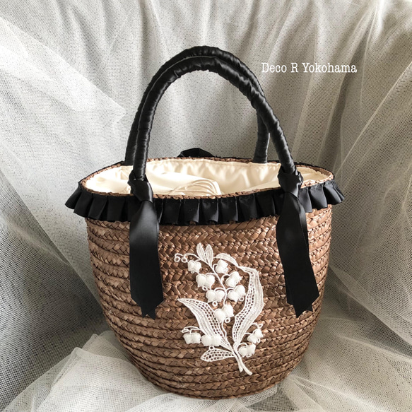 Ribbonb リボンビィ　ジルバスケット　かごバッグ Ribbonb リボンビィ ジルバスケット かごバッグ レディース