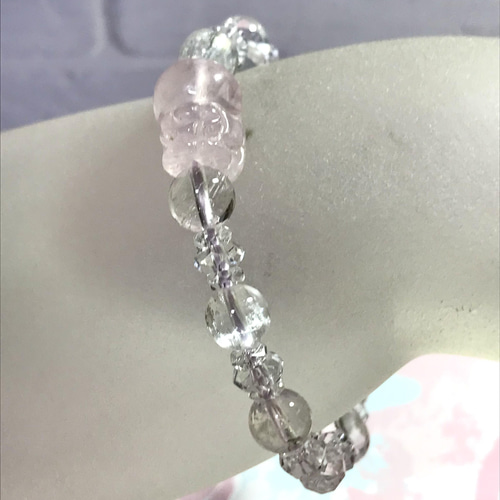 ローズクォーツ✨貔貅(ヒキュウ)✨御守りブレス♡ ブレスレット 天然石