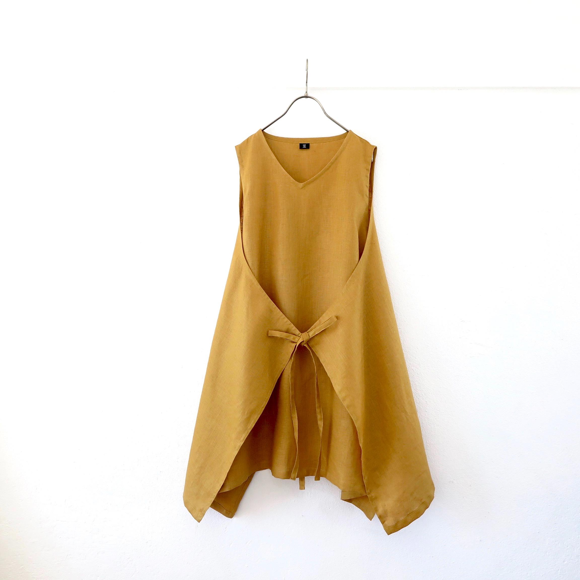 リネン / 選べるサイズ・色 • 丈 / エプロンワンピース / SS~LL