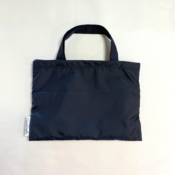 Gradation 2-Way Changeable Bag グラデーション2ウェイバッグ〈ネイビー〉 8枚目の画像