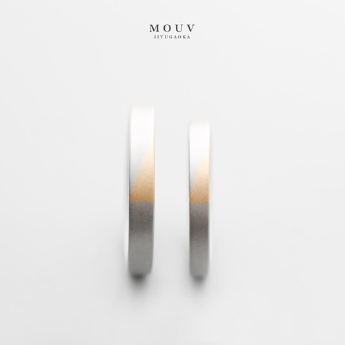 三角コンビ [結婚指輪][ペアリング][単品購入可] 《送料無料》 指輪