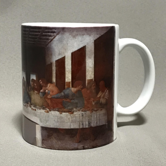 レオナルド・ダ・ヴィンチ（ダヴィンチ）最後の晩餐　マグカップ 1枚目の画像
