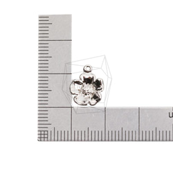 PDT-2547-R [4 件] 花吊墜、花吊墜 第5張的照片