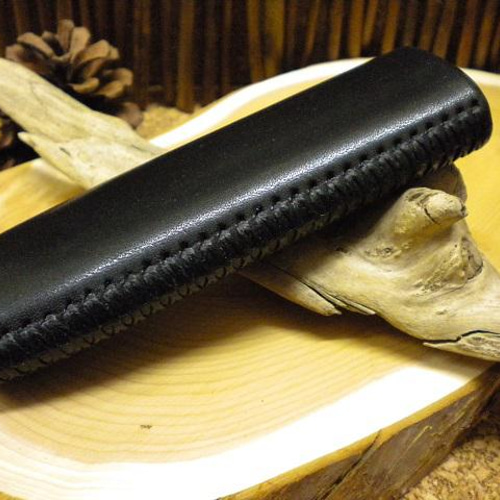 iQOS ILUMA i ONE フィットレザーケース 栃木レザー製 サドル・黒