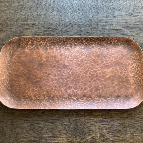 【正規品】国鉄特製純銅製トレー 銅の打ち出しトレイ ※受注品 その他インテリア雑貨 yurisuke 通販