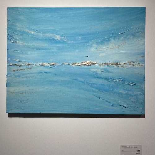 SKY - 青 海 絵画 インテリア アート 絵画 空 癒し モダン おしゃれ
