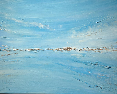 SKY - 青 海 絵画 インテリア アート 絵画 空 癒し モダン おしゃれ